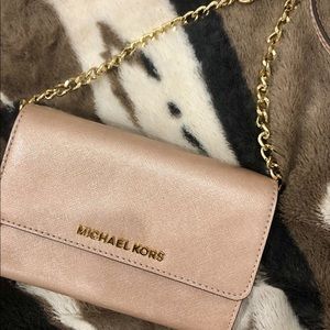 Brand New beautiful ballet Michael Kors clutch.